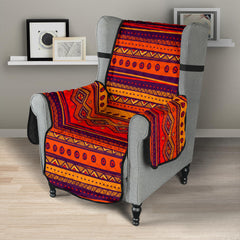GB-NAT00576 Pattern Color Orange 23" Chair Sofa Protector