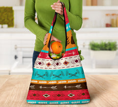 Powwow Store pattern grocery bag 3 pack set 22