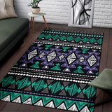 Powwow Store gb nat00578 neon color tribal area rug