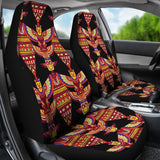 GB-NAT00583  Indigenous Ornamental Pattern Car Seat Cover