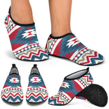 Powwow Storeaqs0003 pattern native aqua shoes