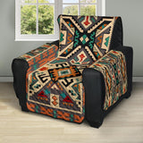 Orange Native Tribes Pattern Native American 28 Chair Sofa Protector