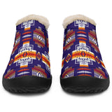 3D Purple Native Tribes Pattern Native American Winter Sneakers