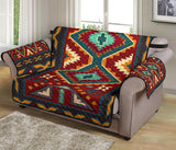 Native Red Yellow Pattern Native American Chair Sofa Protector