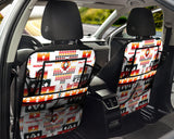 Powwow Storegb nat00075 white tribes pattern car back seat organizers