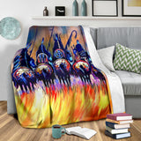 5 Warriors Native American Blanket GB-NAT00013-BLAN01