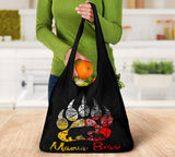 Mama Bear With Blue Thunder Bird Grocery Bags NEW