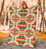 Powwow Store gb nat00402 03 cream pattern native blanket