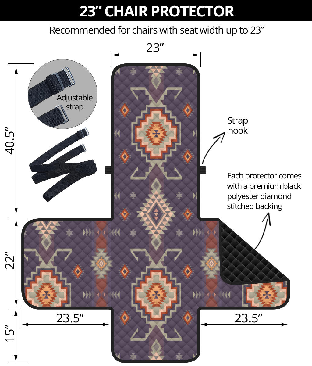 Powwow Storegb nat00752 pattern native 23 chair sofa protector