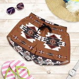 Native Temple All Over Print Women's Shorts