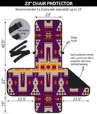 Powwow Store gb nat00062 09 purrple tribe design 28 chair sofa protector 1