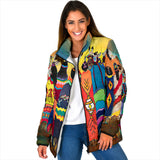 Powwow Storegb nat00060 standing together women womens padded jacket