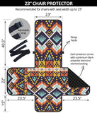 Powwow Storecsf 0010 pattern native 23 chair sofa protector