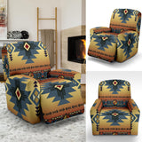 Powwow Storegb nat00057 southwest blue symbol 40 recliner slip cover