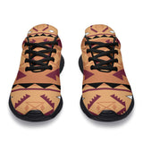 Pink Purple Design Native American Sport Sneakers - Powwow Store