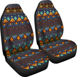 Powwow Store gb nat00582 ethno brown blue car seat cover