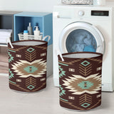 Powwow Storegb nat00737 pattern native american laundry basket