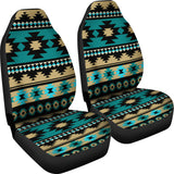 Powwow Store gb nat00509 green ethnic aztec pattern car seat covers