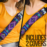 Powwow Store gb nat00380 purple tribe pattern seat belt cover