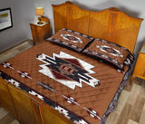 Native Temple Pattern Native American Quilt Bed Set - Powwow Store