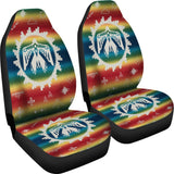 Thunderbird Rainbow Native American Design Car Seat Covers