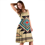 Southwest United Tribes Design Native American 3D Dress