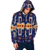 Powwow Storegb nat00062 04 navy tribe mens padded hooded jacket