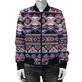 GB-NAT00593 Ethnic Pattern Women's Bomber Jacket