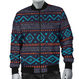 GB-NAT00598 Seamless Ethnic Ornaments  Men's Bomber Jacket