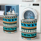 Powwow Storelb0028 pattern native american laundry basket