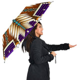 Mandala Purple  Native American Umbrella - Powwow Store