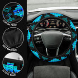 Powwow Storegb nat00720 04 native tribes pattern steering wheel cover