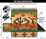 Kokopelli Myth Native American 70' Chair Sofa Protector - Powwow Store