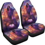 Powwow Store gb nat00454 girl eagle purple galaxy car seat covers