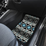 Powwow Store gb nat00607 ethnic seamless pattern front and back car mats set of 4