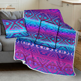 PBT001 Pattern Native American Pillow Blanket