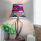 Neon Colors Pattern Native American Bell Lamp Shade no link - Powwow Store