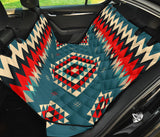 Powwow Store gb nat00415 ethnic geometric red pattern pet seat cover