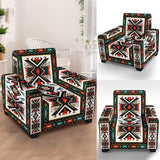Tribal Colorful Pattern Native American 43" Chair Slip Cover