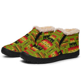 Flaxen Native Tribes Pattern Native American Winter Sneakers