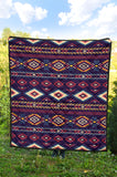 Powwow Storeqlt 0011 pattern blue mandala premium quilt