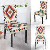 Powwow Store gb nat00389 pink geometric pattern dining chair slip cover