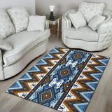 Powwow Store gb nat00613 retro colors tribal seamless area rug