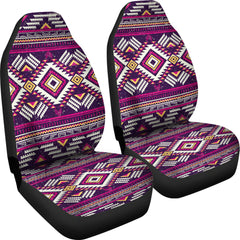 Powwow Storecsa 00046 pattern purple native car seat cover