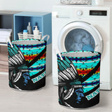 Powwow Storelb007 pattern native laundry basket