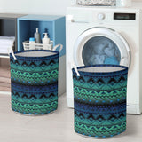 GB-NAT00601 Pattern Native Laundry Basket