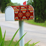 GB-NAT00402-02 Red Pattern Native Mailbox Cover