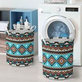 Powwow Store gb nat00319 tribal line shapes ethnic pattern laundry basket