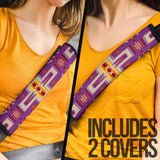 Powwow Store gb nat00062 07 light purple tribe seat belt cover