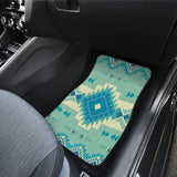 Powwow Store gb nat00599 pattern ethnic native front and back car mats set of 4